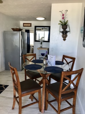 Oceanfront Dining Area