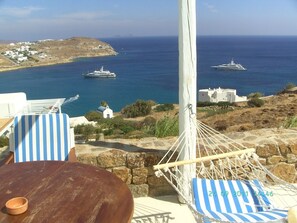Time for relax on the hammock with view.