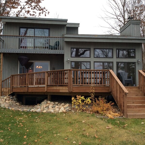 House with new deck