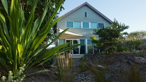 Garden view to back of studio