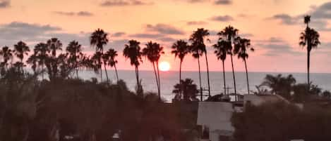 Sunset from the Roof Top Deck!
