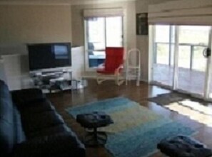 Lounge area to decking