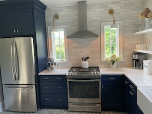 Recently renovated kitchen 