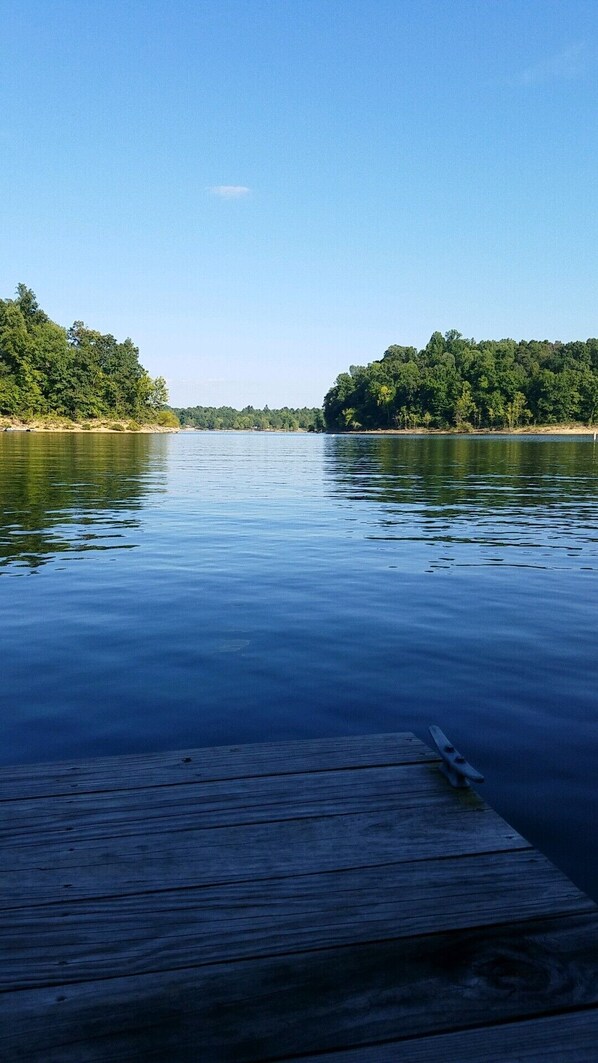 view from dock