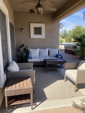 New patio set