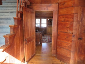 Front hall with original Colonial details 