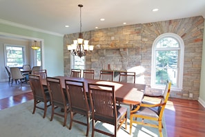 Dining Room with seating for Ten
