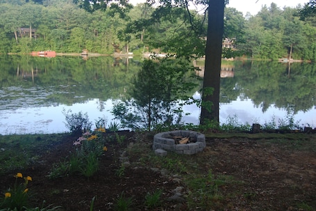 Light a fire in the fire pit and roast marshmallows, sing songs or just enjoy