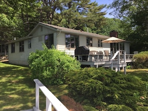 House viewed from dock