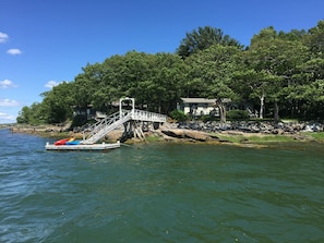 House, Dock & Kayaks