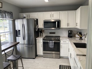 Newly renovated kitchen