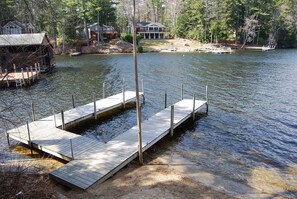 Private 30 foot U-shape dock.