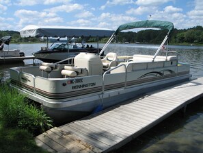 Optional, pontoon for rent