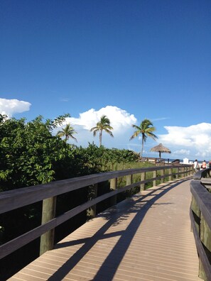 beach walk