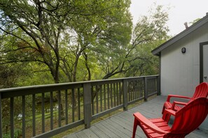 Balcony located off living room
