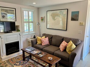 Cozy sitting area.
