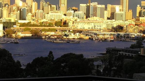 Sunset from balcony