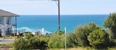 Vue sur la plage/l’océan