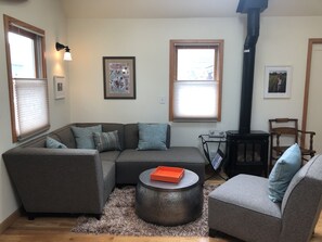 Living Room with Gas Fireplace