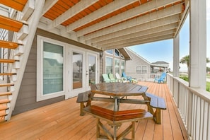 Main Balcony Table for Additional Dining