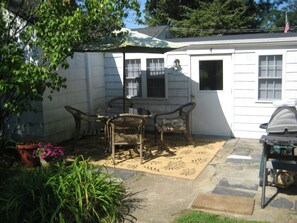 Your own sun filled patio area