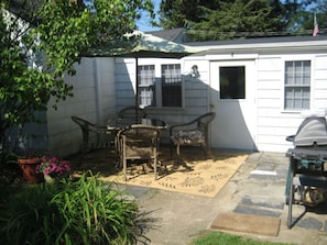 Your own sun filled patio area