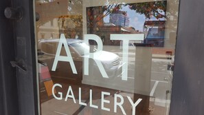 art gallery included in the premises