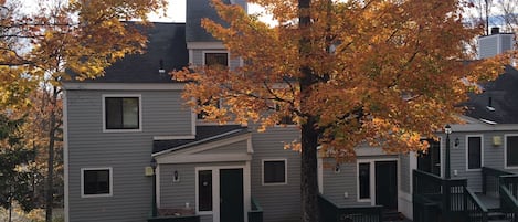 Building 7 - 4 condos.  Ours on left. largest