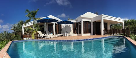 Beach Palm Villa at Meads Bay - Pool View