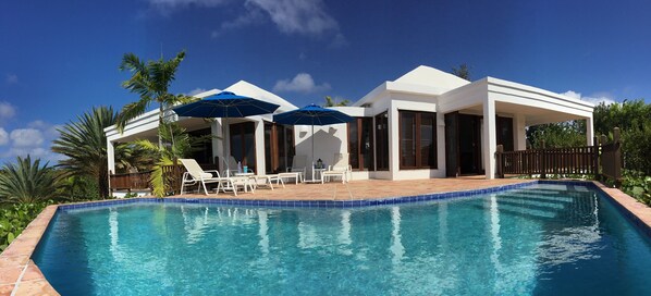 Beach Palm Villa at Meads Bay - Pool View