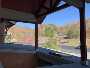 October 2020 view from front door