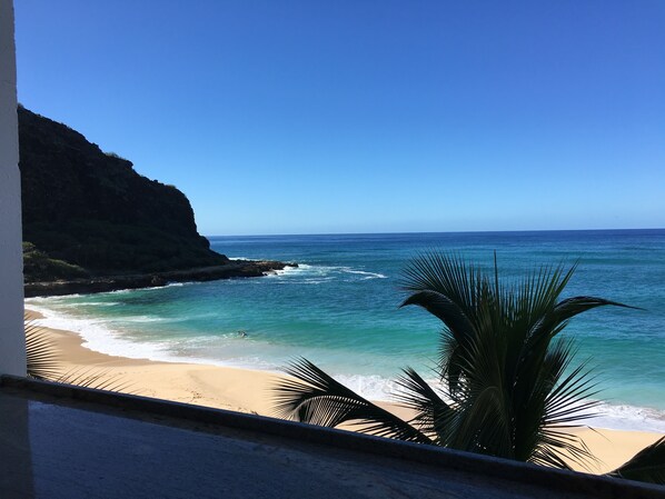 Vista spiaggia/mare