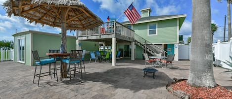 Huge Patio with Plenty of Seating