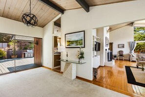 Entry leading to Back deck, kitchen & Living Room