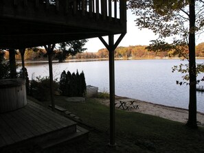 Two Decks, the Hottub on the Lower