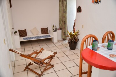 Apartamento en el corazón de Zihuatanejo ideal para largas estadías.