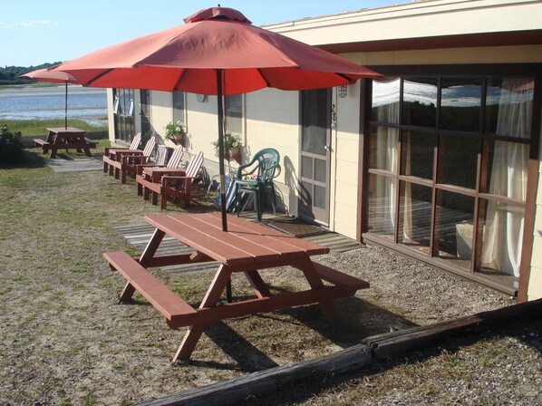 Wells Beach duplex on harborside beach  -  oceanside beach across street 100' away! 2 bedroom units