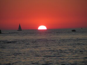 Summer sunset from the Bluff