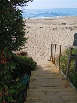 Private Path to the Beach Takes About 1 Minute