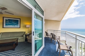 Ocean View front Balcony