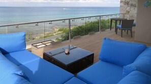 300 sq foot terrace with view