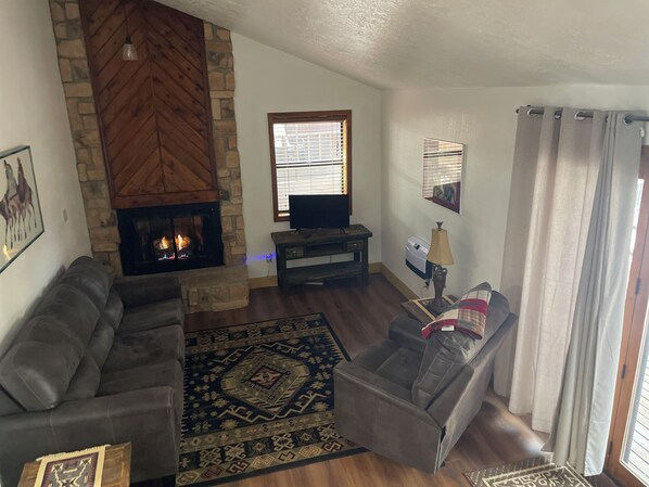 Gas Fireplace NO wood allowed