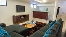 Rumpus room with pull out full queen bed 
Large tv with Netflix and bar