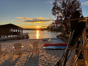 Kayaks and Canoes ready for your daily adventures, plus Bikes available too!