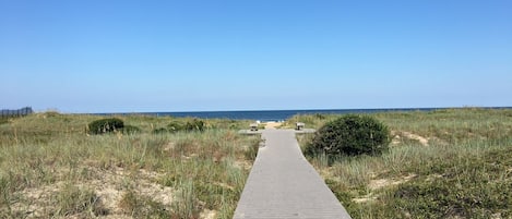 Pathway to beach