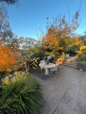 Patio area where you can enjoy a BBQ.