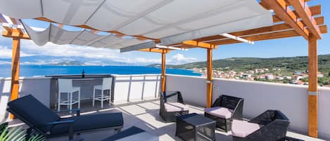 Rooftop terrace with spectacular view, 130 m2