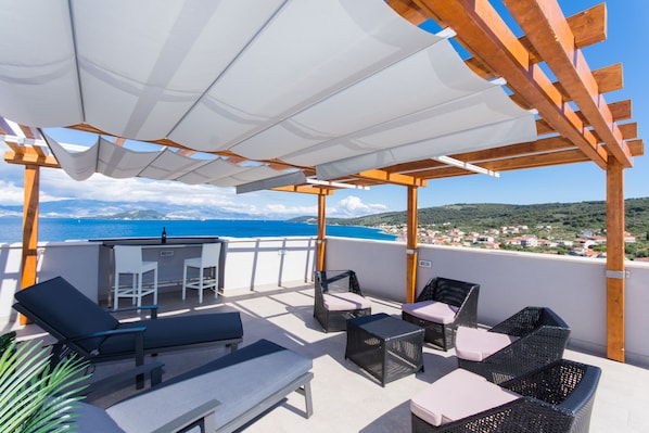Rooftop terrace with spectacular view, 130 m2