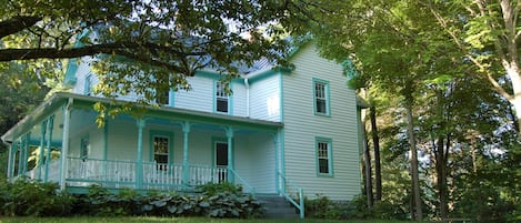 The original Victorian farmhouse was built in 1910 and is completely updated.