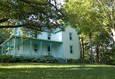 The original Victorian farmhouse was built in 1910 and is completely updated.